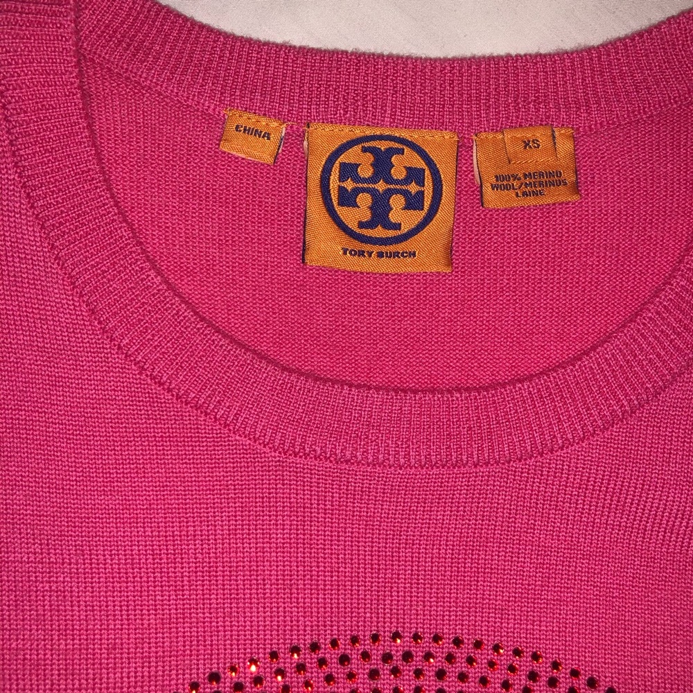 Tory Burch Pink Signature Shirt - Picture 5 of 6